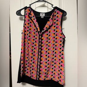 Worthington Petite Small sleeveless blouse good condition